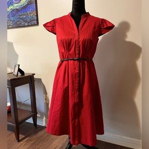 Merona red dress size 12